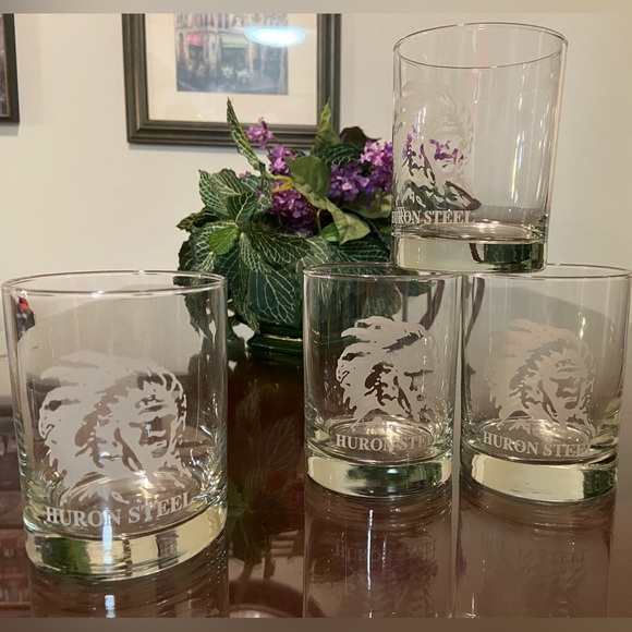Set of Huron Steel Highball Whiskey Glasses | 8oz | Set of (4) - Picture 1 of 2